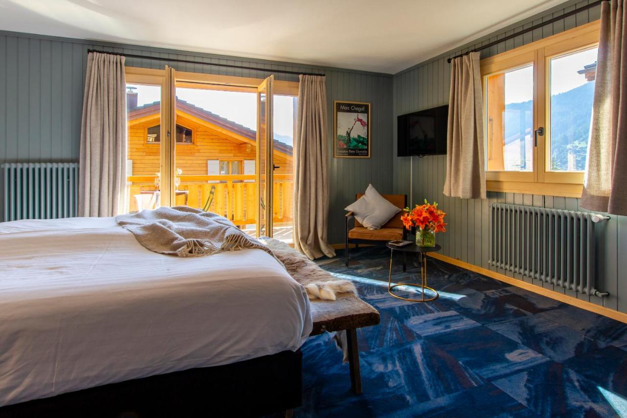 Shed Hotel Verbier Dış mekan fotoğraf