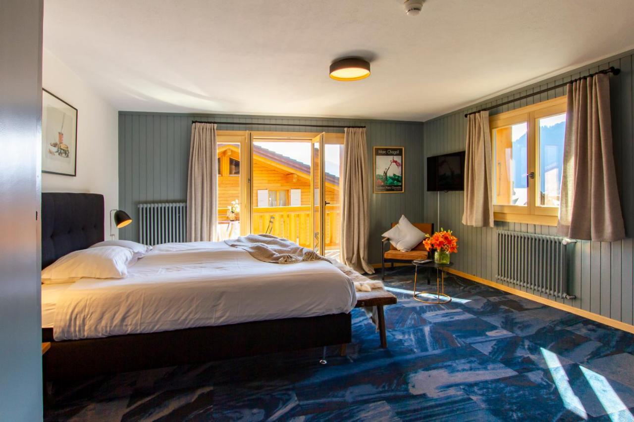 Shed Hotel Verbier Dış mekan fotoğraf